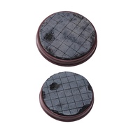 [szlztmy2mg] 1/64 Figure Display Base, Car Display Scene, Miniature Scene Platform, 1:64 Diorama Bas