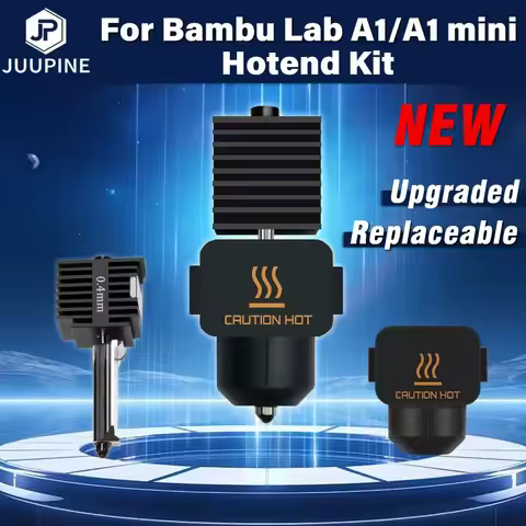 For Bambu Lab A1 Mini Parts For BambuLabs A1 Mini Nozzle Original Hotend Hardened steel Nozzle Kit B