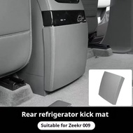 For zeekr 009 middle row refrigerator anti-kick mat second row aisle protection mat B-pillar anti-co