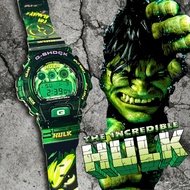 Jam G-Shock DW-6900 Custom The Incredible Hulk | Jam Superhero Hulk | Custom G-Shock | The Incredibl