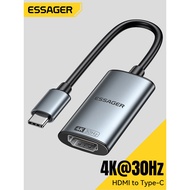 Essager HDMI to Type-C Video adapter Hd projection Compatible with 4K@120hz 4K@144hz