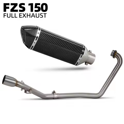 moto exhaust front pipe For Yamaha FZ150 FZ15 FZS150 FZ 150 S150 Motorcycle exhaust system street bi