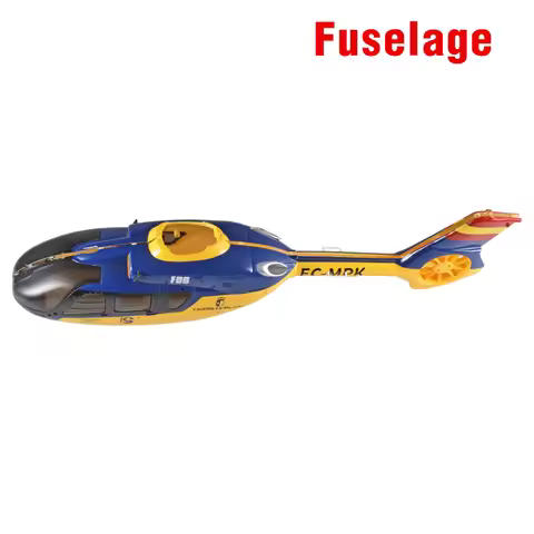 YUXIANG F06 EC135 RC Helicopter All Spare Parts Fuselage Rotor Battery Remote Control