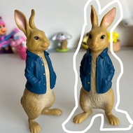 Peter Rabbit Animal Movie Model Decoration Toys Children's Book Classic Bede Rabbit Model Play Figur