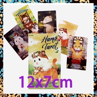 Hams Tarot ไพ่ทาโรต์ | ขนาดใหญ่มาตรฐาน12X7ซม. และขนาดเล็ก10.3X6ซม. | 78ไพ่ทาโร่ S | ไพ่ทำนาย | คู่มื