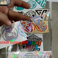 Art sticker cutting SP, GC, logo can get 3 stickers.. cutting material Klick order