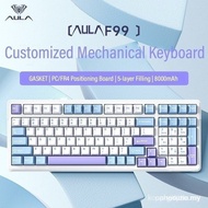 -LW-Aula F99 99 key gasket wireless keyboard customized mechanical 98% keyboard OG47 F77O SWGH GGQS