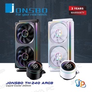 Jonsbo TH-240 ARGB - CPU AIO Liquid Cooler Fan 240mm with LCD Digital Display