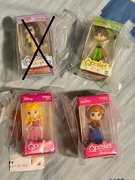 Qposket 迷你figure 扭蛋 擺設 小櫻 小狼 知世 迪士尼公主 Disney princesses sleeping beauty 睡美人 Frozen Anna