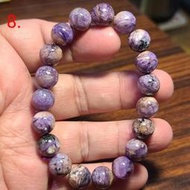 紫龍晶 手鍊 手環 手珠 10mm+ 天然❤水晶玉石特賣#C389-4