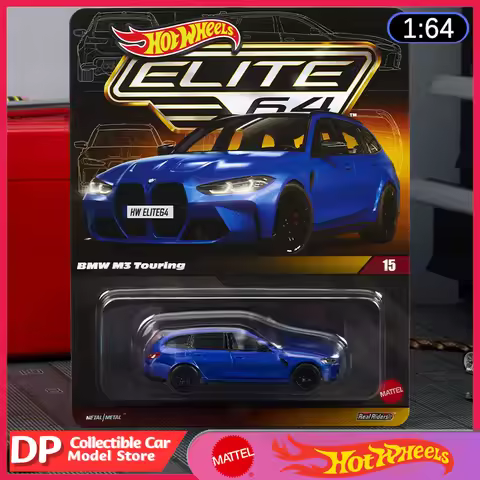 Mattel Hot Wheels 1:64 Scale premium Collectors Elite 64 BMW M3 Touring Full-metal Custom Real Model