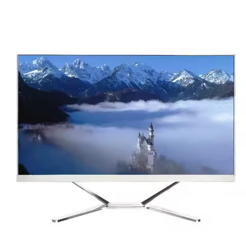 21.5 "23.8" Cheap AIO Core I5 10400 For Gaming Monoblock Desktops Barebone All In One PC Computer