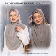 🌺 TUDUNG ADRA - SAIZ L 🌺 TUDUNG 2 LAYER - SAIZ L - Brand EZZUFIRDA