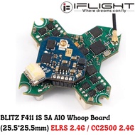 iFlight BLITZ F411 1S 5A AIO Whoop Board 25.5x25.5mm with Built-in ELRS 2.4G /CC2500 2.4G Receiver SX2031