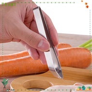 TEAMY Fish Bone Tweezer Seafood Clamp Stainless Steel Pincer Plucking Tongs