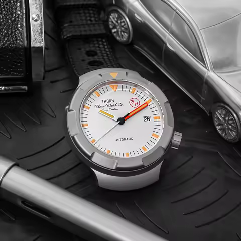 THORN T011 Men Titanium Watch PT5000 Automatic Movement Mechanical Tribute Vintage Watches Sapphire