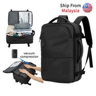 MY available 30-45L Travel Bagpack Vacuum Waterproof Expandable Cabin Size backpack Laptop 16.1 Inch