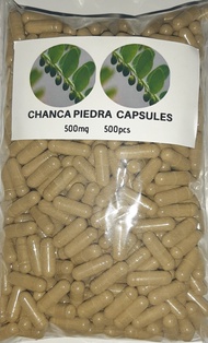 500 Capsules 500mg of Chanca Piedra  Kodney Stone Breaker