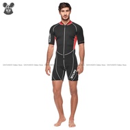 SEAC Sub Ciao Shorty 2.5mm Men - Scuba Diving Wetsuit Wet Suit Front Zipper