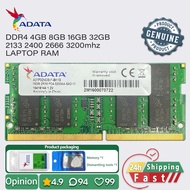 Adata ddr4 8g 16g 32g 4g 3200 2133 2400 2666 Laptop memory sodimm ram