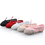 hot【DT】 Children Soft Sole Pink Ballet Shoes Kids Practice Slippers