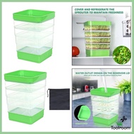 [ Seed Kits Multipurpose Microgreens Growing Tray Mini Plant Grow Tray for Grass Beans Broccoli Alfalfa Seeds Wheat