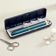 Travel Diabetes Insulin Pen Holder with 1 Pen, 3 Needles, 1 Cartridge Safe Storage Pemegang Pen Insu
