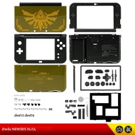ใหม่ 9 สีสําหรับ Nintend ใหม่ 3DS XL/LL เกมคอนโซลเปลือกหอยชุดเต็มสําหรับ 3DS XL/LL อุปกรณ์เสริม