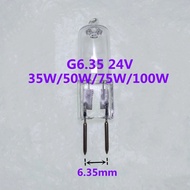 5Pcs G6.35 24V 35W G6.35 24V 50W Projection Lamp G6.35 24V Bulb 1