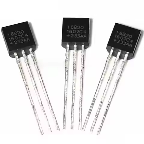 10PCS DS18B20 Temperature Sensors 18B20 For DIY Electronic Digital Thermometer -55°C to 125°C