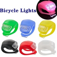 ROCOCO Bicycle Accessories Bicycle Rear Lights Outdoor Cycling Bike Lamp Clip 3 Mode Bike Light LED Head Light Bike Tail Light Bicycle Front Light