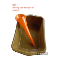 MESIN Practical Motorcycle Engine Oil Change Container Funnel