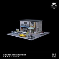 1/64 Moreart Diorama Japanese Shop Kubota Restaurant