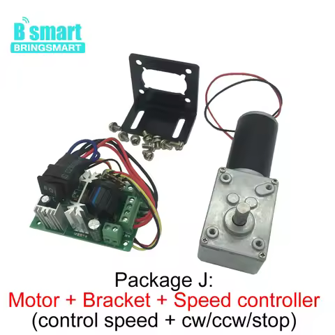 Wholesale A58SW31ZY Worm Gear Motor 24v 7-470r/min 12v volt Dc Micro Customized Motor High Torque Ro