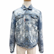 [Reviewed and improved] Excellent condition □ DSQUARED2 Dsquared 22SS S71AN0339 Dan Jean Jacket Blea