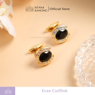 Premium Luxury Cufflink | Evan Cufflink Minimalist Stainless Steel | Istanakancing.id