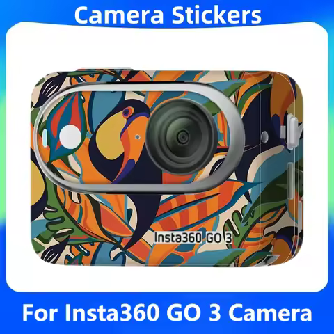 Decal Skin For Insta360 GO 3 Anti-Scratch Vinyl Wrap Film Insta 360 GO 3 Action Camera Body Protecti