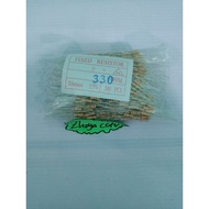 50pcs resistor 1/2watt 330ohm/ resistor 330ohm 1/2watt