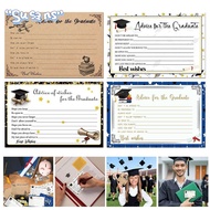SUSANS 8PCS Graduation Advice Cards, Multicolor Paper Graduation Greeting Cards, Advice for The Grad