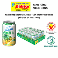 Nước Khóm Ép A*nuta ( Khay 24 lon 330ml ) - Sản phẩm của Bidrico