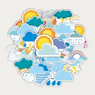 Sticker Pack Weather Sticker [Cuaca] | TUMBLR Sticker | LAPTOP Stickers for Suitcases and Helmets