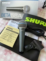 SHURE Beta 58A 有線動圈麥克風 人聲咪