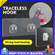 Wall Hooks Strong Adhesive Magic Hook Waterproof Oilproof Self Adhesive Hooks Reusable Seamless Hang