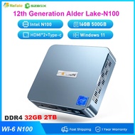 SZBOX Pelan WI-6 intel N100 Mini PC Alder Lake-N100 Wins 11 DDR4 NVME SSD WIFI BT Desktop Office 4K