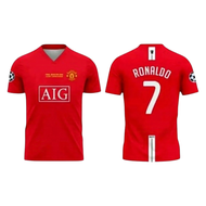 Jersey Manchester United
Final UCL 2008 nameset Ron..