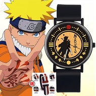 Naruto Merchandise Watch Naruto Sasuke Kakashi Itachi Same Style Student Quartz Watch Anime Two-Dime