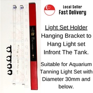 Mayin Multi-Purpose Aquarium Fish Tank Tanning Light LED Mount Bracket Holder for Arowana Super Red or Gold UVB