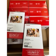 Canon KP 108 photo paper - 3 ink cartridges + 108 sheets