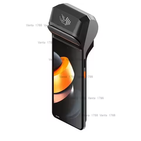 V3 V3H Smart POS Terminal 3G+32G Softpos Wifi Nfc Pos 6.75" Hd Label Printer 2d Barcode Scanner Pos 