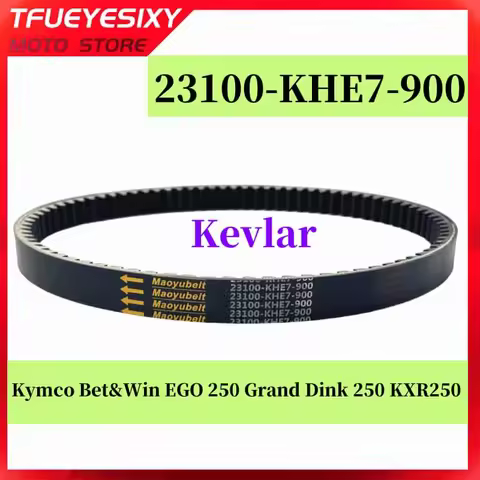 TFUEYESIXY MOTOStore Drive Belt For Kymco Bet&Win EGO 250 Grand Dink 250 KXR250 23100-KHE7-900 23100